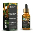 Fantastic Fungi Pilzextrakt - 8-in-1 Bio-Komplexe Pilzergänzung mit Cordyceps, Reishi, Lion’s Mane, Chaga, Türkei Tail, Shiitake, Maitake & Tremella - Adaptogen Liquid Tincture, 1 fl oz