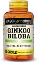 Mason Vitamins Ginkgo Biloba Kapseln, 180 Zähler