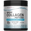 Neocell Marine Collagen mit Hyaluronsäure, MSM und Vitamin C, Keto Collagen Ergänzungen, für Hautpflege und Gelenkgesundheit, ungeflammt, Pulver, 7 Unzen, 1 Kanister
