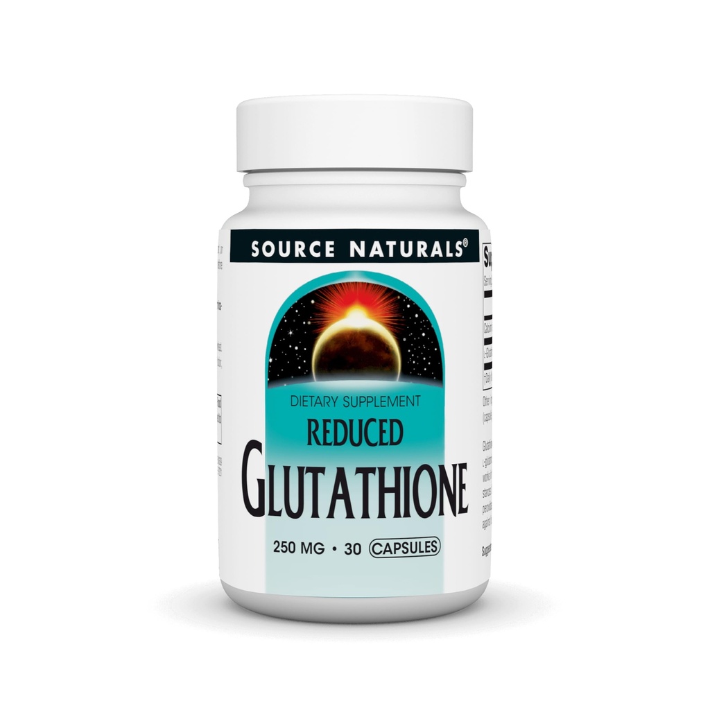 Quelle Naturals Glutathione, Ergänzung für Leberunterstützung, 250mg - 30 Kapseln