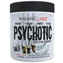 Insane Labz Psychotic Saw, High Stim Pre Workout Pulver mit OxyGold-TM und AMPiberry®,Extreme Lasting Energy mit Teacrine®,Focus mit CognitIQ® und Endurance (30 Portionen, Blut Orange)