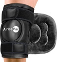 Ice Pack für Knieschmerzen Relief, Wiederverwendbare Gel-Eis-Schlag für Verletzungen, Schwellung, Knie-Ersatzchirurgie, Kaltkompresstherapie für Arthritis, Meniscus Tear und ACL, Schwarz