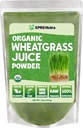 XPRS Nutra Organic Wheatgrass Juice Powder - Sustainable Grown - Instant Wheat Grass Juice Powder Made from Concentrated Juice - Mehr Potent Than Organic Wheatgrass Powder - 16 Ounce