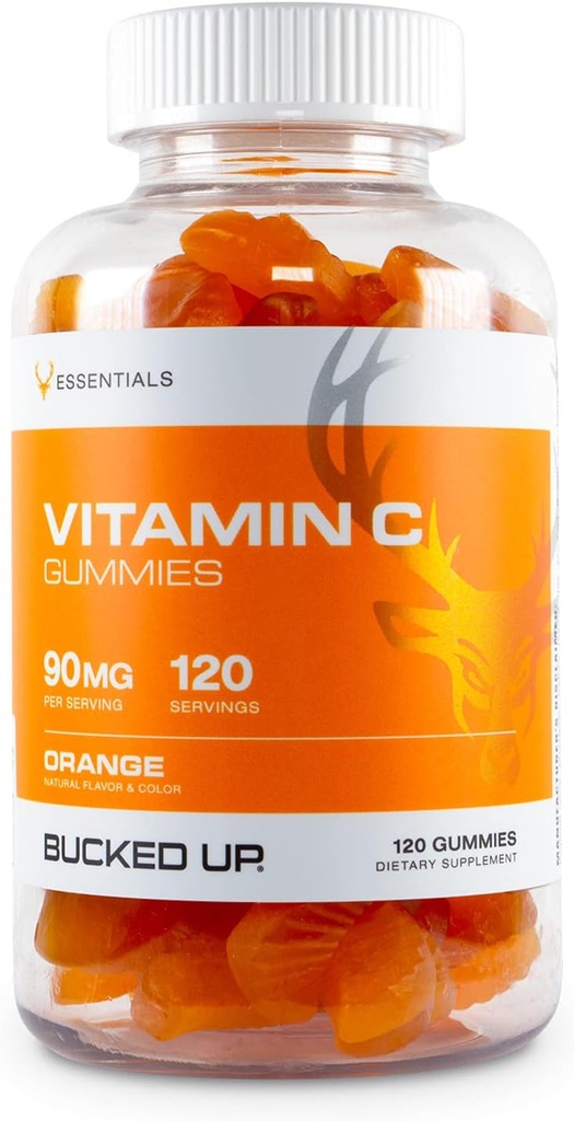 DAS LABS Bucked Up Vitamin C Gummies 90mg, 120 Gummi - Essentials