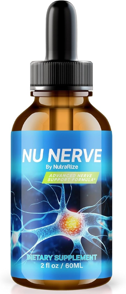 NutraRize Nu Nerve Drops, Nerve Health Support, All Natural Potent Supplement, Nutritional Formula for Healthy Nerve Growth, Official Blood Liquid Drops Bewertungen (30 Portionen)