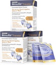 SinuAir 2.5 Gram Saline Packets - Natriumchlorid mit Kalium & Calcium, Salzlösung Pulver Nachfüllpackungen für Nasalbewässerungsmaschine, 90 Packungen