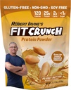 FITCRUNCH Tri-Blend Whey Protein, Keto Friendly, Low Calories, High Protein, Glutenfrei, Soy Free (18 Servierungen, Peanut Butter)