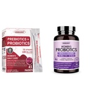 ZEBORA Probiotics-for-Women 100-Billion-CFUs mit Präbiotika, D-Mannose & Cranberry für Verdauungs-, Immun-, Feminine UT Health Support, Ultimate Probiotic Women's Care, Soy & Gluten Free, 45 Packets