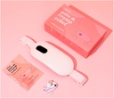 Tragbare Heizkissen für Periodenkramps - Periodenkramps Relief Menstrual Heizkissen Vibration Heizkissen für Schmerzen, Akku, Akku - Drahtlose Heizkissen mit Massager Freund Geschenke