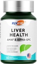 Liver Health, Non-Milk Thistle Formula Detox & Repair, Liver Support Made in USA, NADH & Alpha-GPC, PQQ, L-Theanine, Stay Up Late Recovery, 60 Tabletten