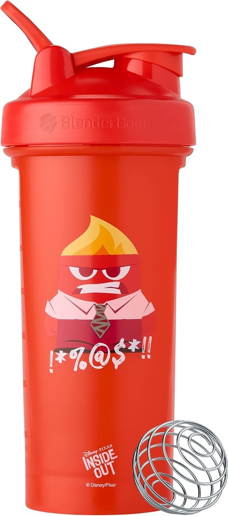 BlenderBottle Pixar Classic V2 Shaker Bottle Perfekt für Protein Shakes und Pre Workout, 28-Ounce, Inside Out
