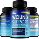 Wound Heilende natürliche Narben Pillen - Made in USA - Narbenreduzierung, Surgery Erholung & Wound Unterstützung - Wound Heilung Ergänzung zu reduzieren Narben, Bruisings & Swelling - Hilft Tissue Response - 60 Caps