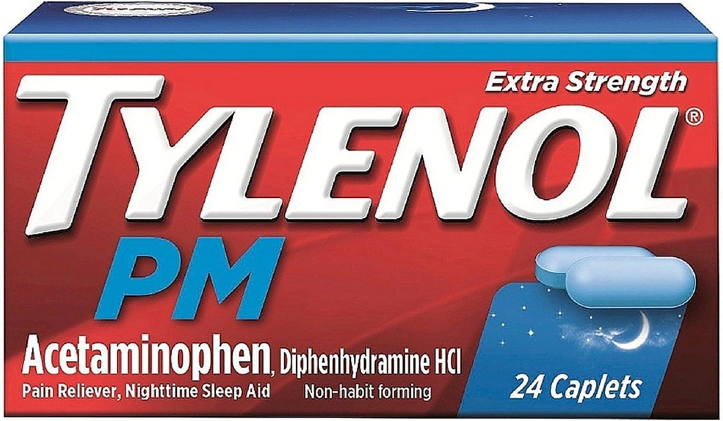 Tylenol Pm ES Caplet 24ct Größe 24ct