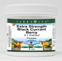 Extra Stärke schwarze Johannisbeere 4:1 Extrakt Pulver (4 Unze, ZIN: 514115) - 3 Packung