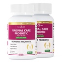 Vaginale Probiotika für Frauen pH Balance mit Präbiotika - 60 Milliarden Frauen Probiotikum für Vaginale Flora, Odor, Hefe & Verdauungsgesundheit mit Safran, Cranberry, Vegan & Non-GMO | 180 Caps