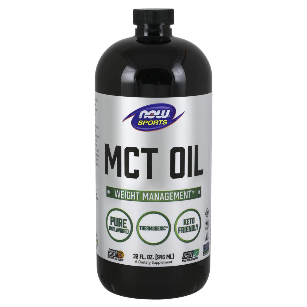 JETZT Lebensmittel MCT 100% Öl, 32 fl oz