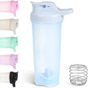 D.Y.A 24oz Shaker Bottle,Leak Proof Sports Shaker Cups für Protein Shakes,Shaker Bottle for Pre Workout and Travel To Go,BPA Free & Easy Clean Protein Shaker Bottle,Blue
