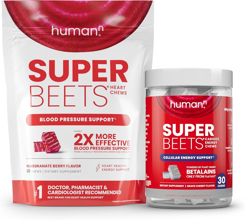 Humann SuperBeets Herz und CardiO2 Chews