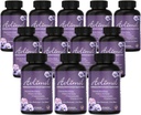 Hormon Balance & Menopause | Relief von Mood Swings, Hot Flashes, Night Sweats & Irritability - Isoflavones, Black Cohosh, Raspberry, Valerian, Sage, Red Clover, Lemon Balm - 60 Count (12)