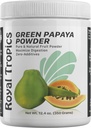Royal Tropics Green Papaya Powder. Enzymes for Digestive Support.