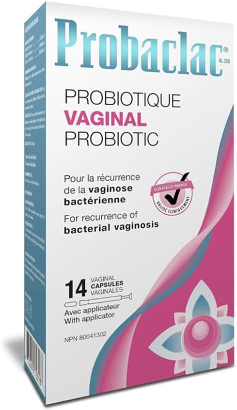 Vaginal Probiotic für BV | Bacterial Vaginosis Formel | Klinisch zugelassen | Reduziert Recurrence von BV | Balances pH & hält feminine Gesundheit | Probiotics für Frauen (1)