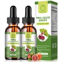 TMG ergänzt 1000MG - Trimethylglycin Flüssigkeitstropfen, Betaine hohe Absorption, Unterstützt Methylierung, Leber Wellness & Kognitiv, Non-GMO, Vegan, Blut Orange Flavor, 1 Fl.Oz (2 Packung)