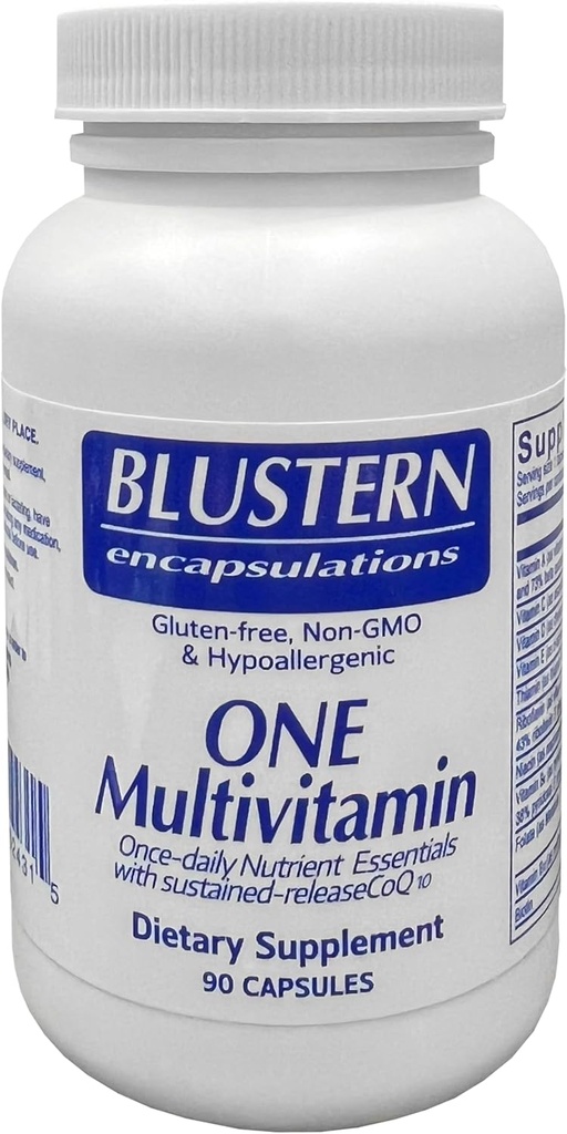 Multivitamin-Ergänzung für Frauen und Männer - Tägliche Unterstützung mit essentiellen Nährstoffen, Antioxidantien-Komplex, CoQ10 und Lutein für verbesserte Immunität, Gehirnfunktion und Augengesundheit - 90 Kapseln