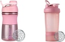 BlenderBottle SportMixer Shaker Bottle und ProStak System für Protein Shakes und Supplement Storage