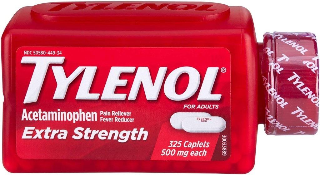 TYLENOL Extra Stärke 500mg - 325 Flaschen