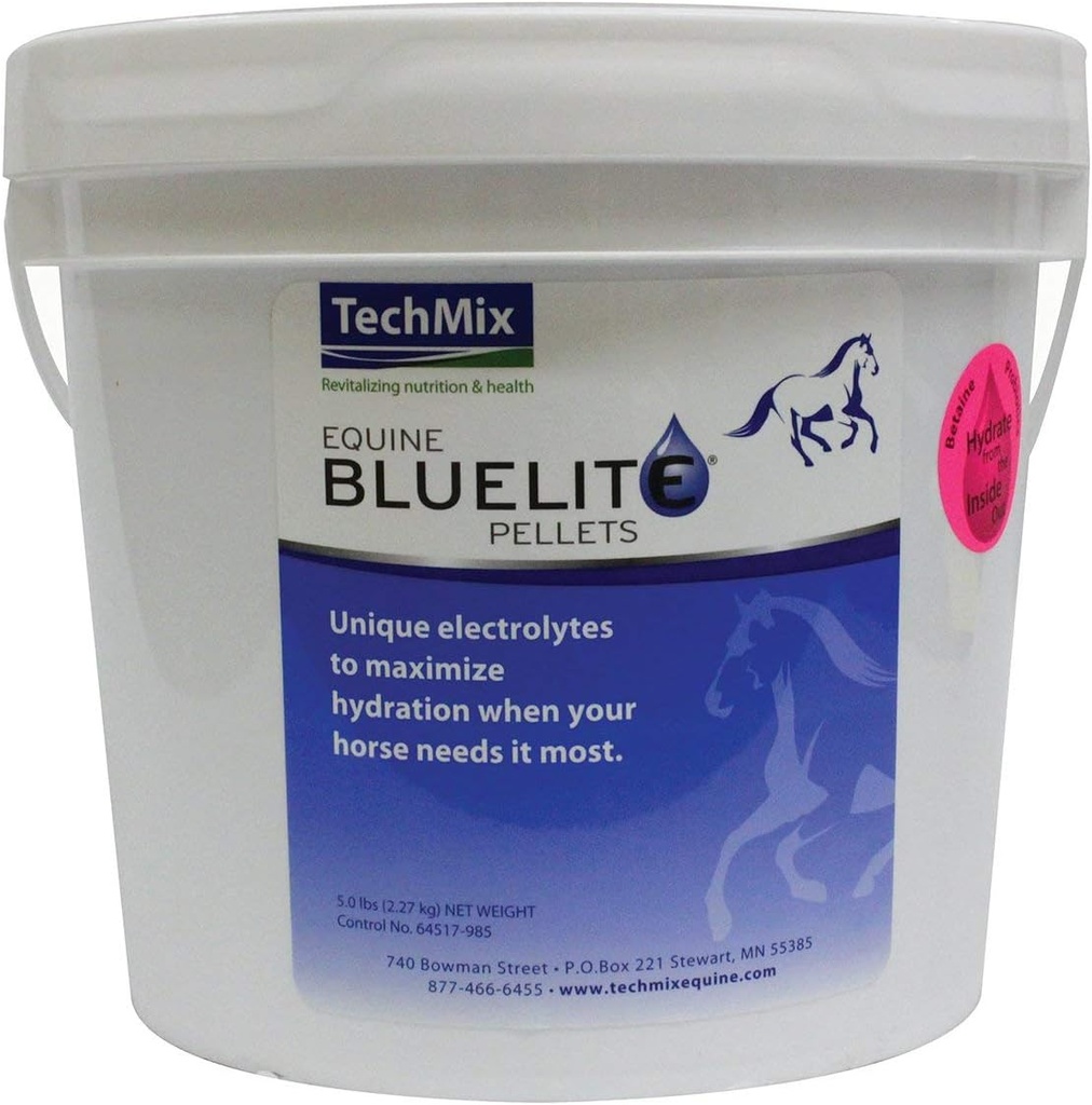 Techmix Equin BlueLite Pellets 5lb 5LB