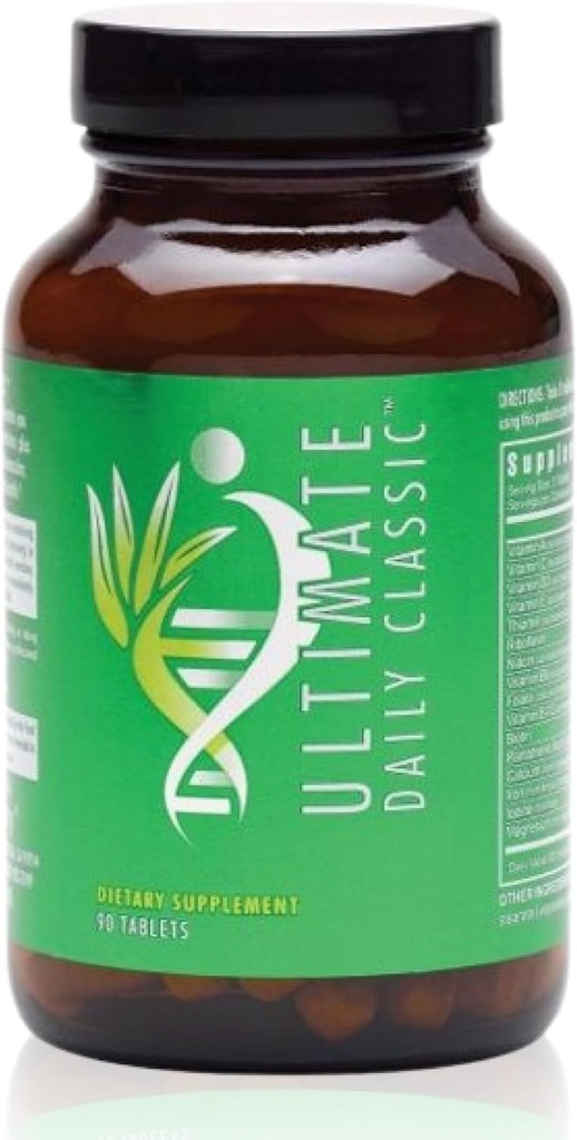 Youngevity Ultimate Daily Classic – Multivitamin mit essentiellen Vitaminen, Mineralien, Aminosäuren und Antioxidant-Rich Botanicals – Unterstützt Herz-Kreislauf-, Gehirn-, Knochen- und Gelenkgesundheit – 90 Tabletten