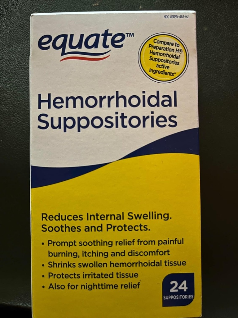 Equat Hemorrhoidal Suppositories 24 Ct von Equat