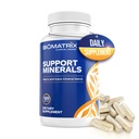 BioMatrix Mineralische Ergänzung für Männer und Frauen, Chelat Mineralien | Eisenfrei, Calcium, Magnesium, Kupfer, Zink, Vitamin D, Iodine | Veggie Caps, 30-Tage Versorgung
