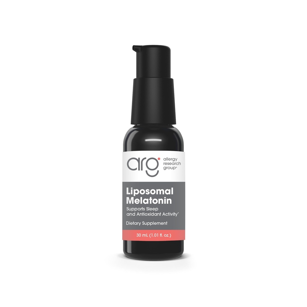 Allergy Research Group Liposomal Melatonin Supplement - Oral Sleep Spray für Erwachsene, 1mg Liquid Melatonin, Pure, Fast Acting Formula - 1 Fl Oz