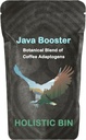 Holistic Bin Organic Mushroom Coffee Java Booster - Mountain Eagle | Adaptogen Kaffee Hinzufügen mit Chaga Pilzpulver, Shilajit Pulver, & Cacao Nibs | Memory und Fokus Ergänzungen für Erwachsene