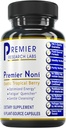 Premier Research Labs Premier Noni - Bio Noni Kapseln, Noni Fruchtpulver Pillen, Noni Extrakt Ergänzung für Gut Gesundheit, Energie & Immune Gesundheit Unterstützung - 60 Vegetarische Kapseln