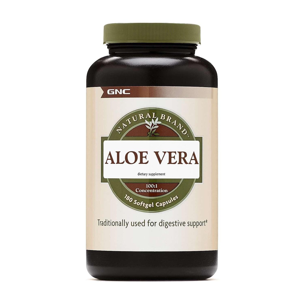 GNC Natural Brand Aloe Vera SoftGel Kapseln