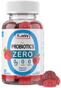 YUM-V'S - Zero Sugar Probiotic Gummis for Digestive Health - Sugar Free Probiotics for Women, Men & Kids - Gut Health Probiotic Gummis for Adults & Kids - Digestive Support Gummy Supplements - 60ct