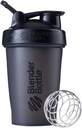 BlenderBottle Classic Shaker Bottle Perfekt für Protein Shakes und Pre Workout, 20-Ounce, Schwarz