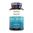 Thomas' all-natürliche Heilmittel Irish Sea Moss Capsules, Sea Moss mit Bladderwrack & Burdock Root Organic für Gut Health, Digestion, Energy & Immune Support, 120 Seamoss Pills