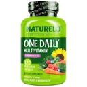 NATURELO One Daily Multivitamin for Women 50+ (Iron Free) - Menopause Support for Women Over 50 - Whole Food Supplement - Non-GMO - No Soy - 120 Capsules - 4 Month Supply