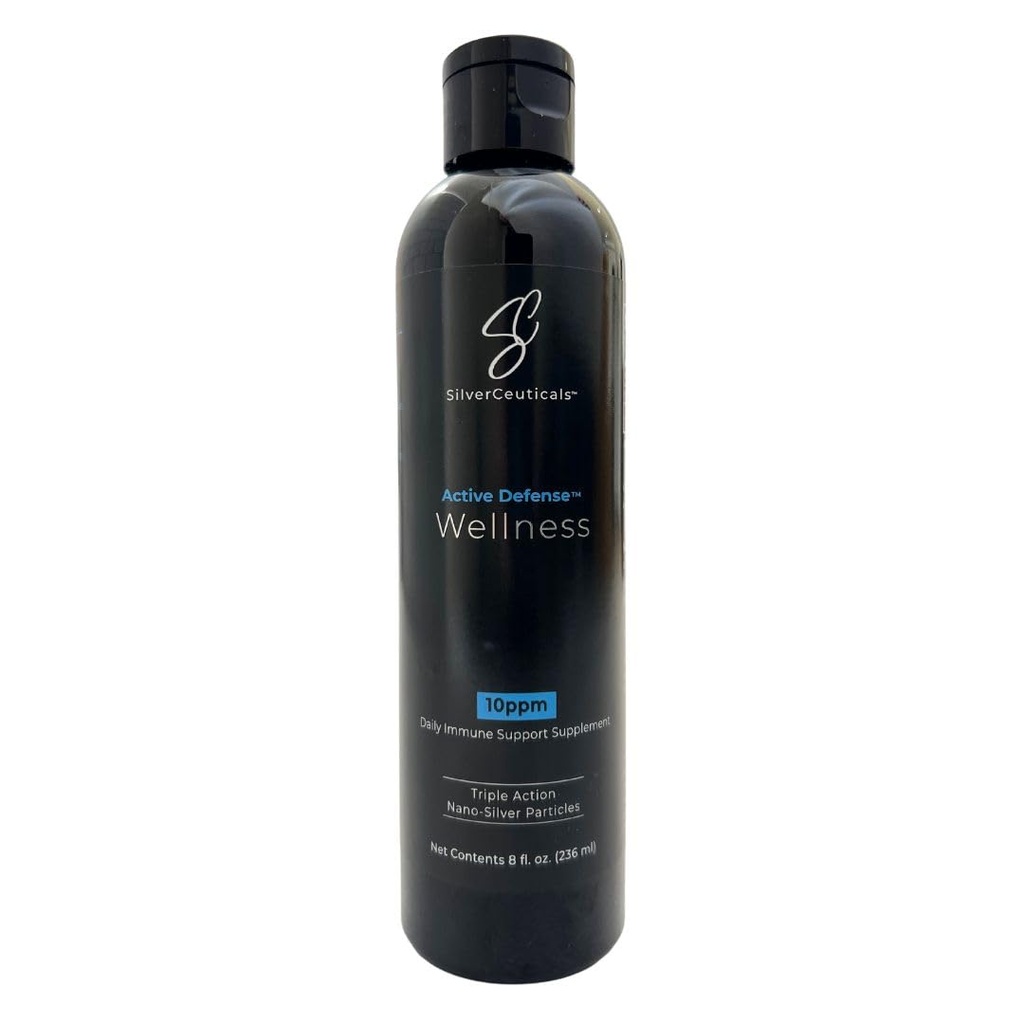 Kolloidale Silber w/Nano Technologie - 10ppm 8oz - 8X Mehr Effektive - Natürliche Immununterstützung - Sparen Sie die Krankentage - Alter 5 & Up - Outperforms Höhere PPM Silber - No Taste & Smell - 3rd Party Getestet