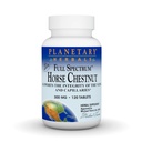 Planetary Herbals Full Spectrum Horse Chestnut, unterstützt die Integrität der Venen und Kapillaren*, 500 mg - 120 Tabletten