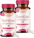 BoriCap - Boric Acid Suppositories für Damen - 600 mg - Vaginal Health & Balance, Itch & Odor - Natural Relief - Feminine Care - Feminine Hygiene Produkte - Hergestellt in USA von Heale - 90 Kapseln