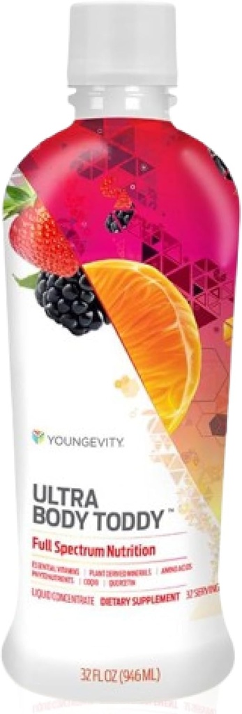 Youngevity Ultra Body ToddyTM - 100+ Nährstoff Mega Multi-Vitamin Mineralische Ergänzung für Männer und Frauen - Enhanced Absorption - Phytonutrients - Aminosäuren (32 Fl Oz, Paket von 2)