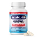 Symbiotics Colostrum 60ct Gemüsekapseln - Immunitätsunterstützung - Lactoferrin Supplement & Colostrum Protein mit Immunoglobulin - 25% lgG Antikörper - Glutenfrei