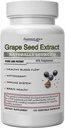 Überlegene Labors Traubensaftextrakt, 400mg, 120 pflanzliche Kapseln, 95% Polyphenole, hohe Antioxidantiengehalte, Gesunder Blutfluss, Unterstützt Immunsystem und Gehirngesundheit