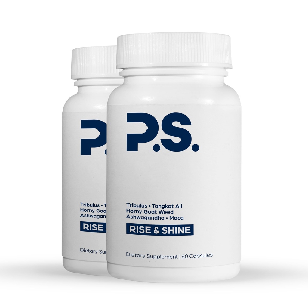 PS Natürliche Testosteron Booster für Männer - Premium D3 und Zink Ergänzungen für Männer mit Tribulus, Horny Ziegenkraut und Tongkat Ali - Test Booster und Energie Ergänzungen (120 Kapseln)