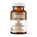 Procera Mega Mushroom - Verbesserte Erinnerung, Natürliche Energie und psychische Klarheit - Klarer Geist - Lift Gehirn Fog - Immununterstützung - Detox - Lions Mane Chaga Cordyceps Shiitake Türkei Tail - 60 Count