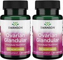 Swanson Ovarian Glandular - Natürliche Ergänzung Förderung der Frauen Glandular Health & Balance Unterstützung - Von Premium-Göttin Gewebe zur Unterstützung Wellness - (60 Kapseln, 250mg Jeder) (2 Packung)